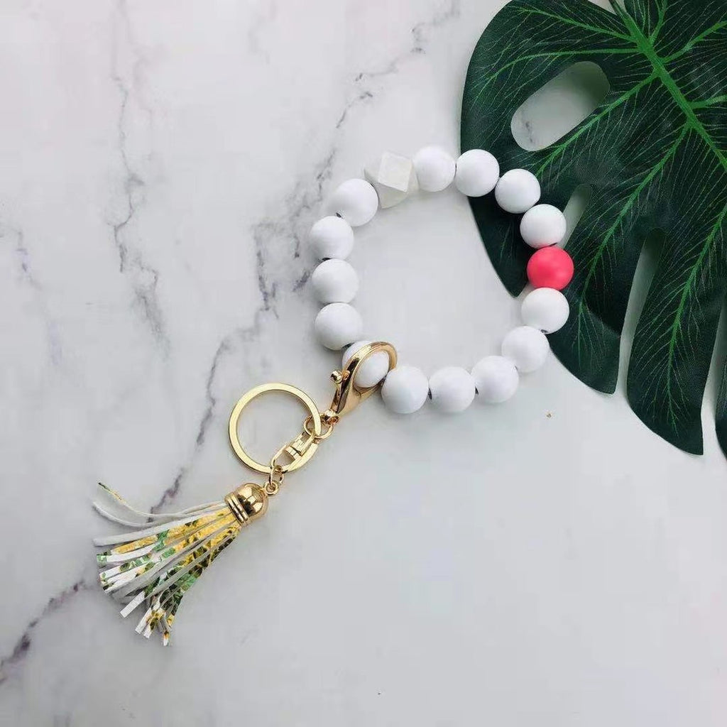 Key Chain Bracelet Beads