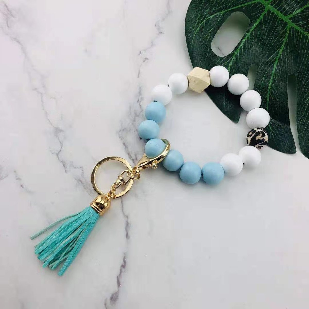Key Chain Bracelet Beads