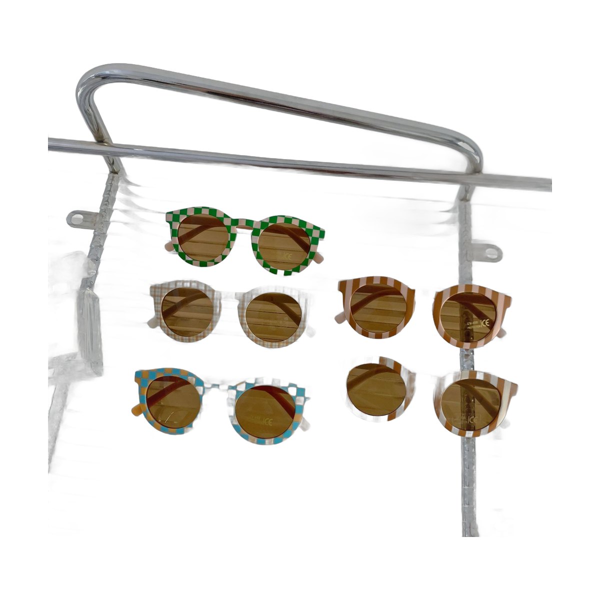 Kids' Checked Sunglasses