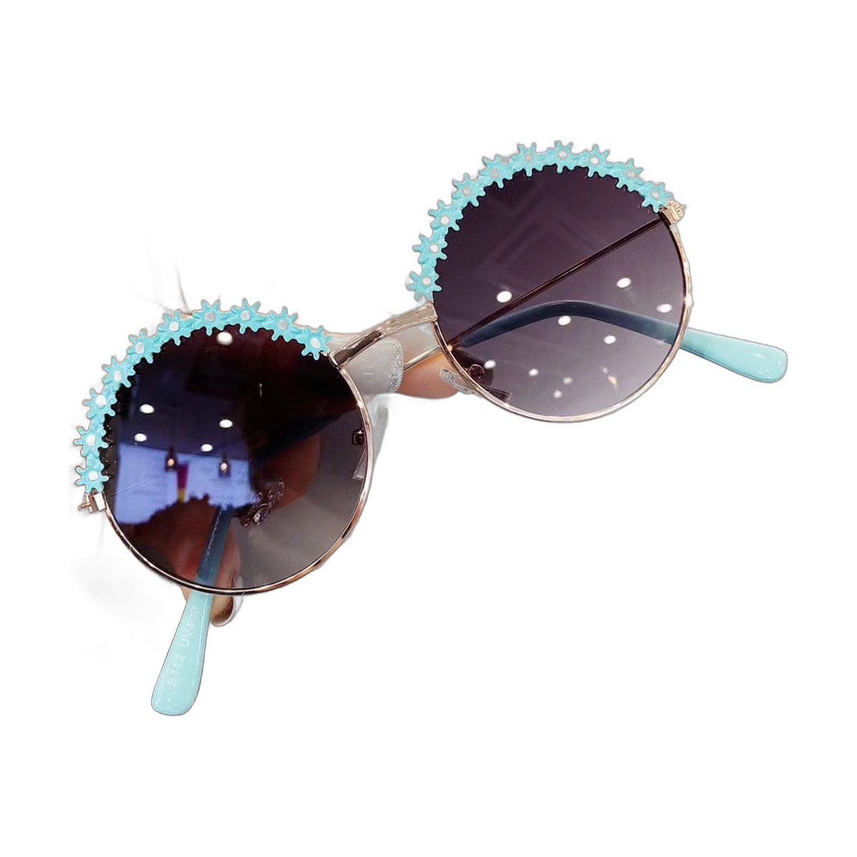 Kids' Flower Metal Sunglasses