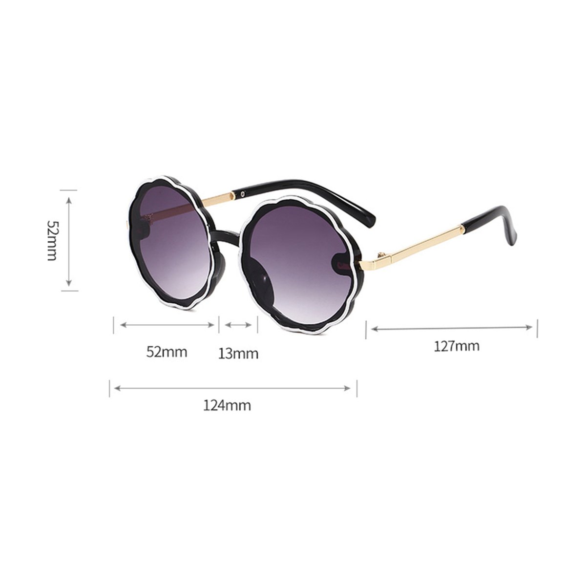 Kids' Wave Frame Sunglasses