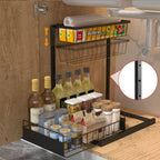 Kitchen Spice Rack Sink Organizing