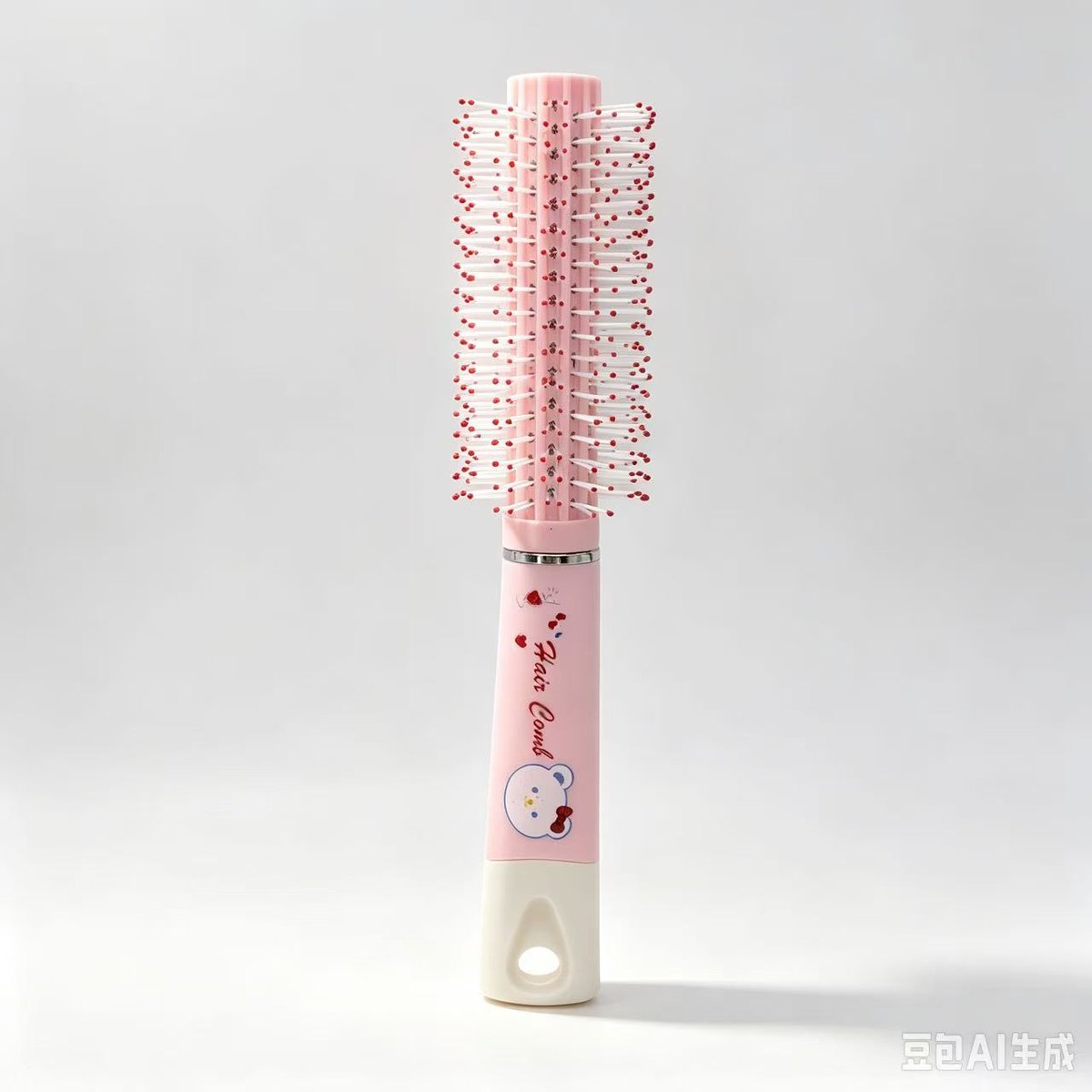 Kk612 Bear Round Curling Hair Brush Roller
