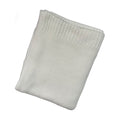 Knitted Cotton Swaddle with Overlock Edge