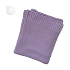 Knitted Cotton Swaddle with Overlock Edge