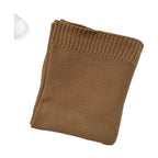 Knitted Cotton Swaddle with Overlock Edge