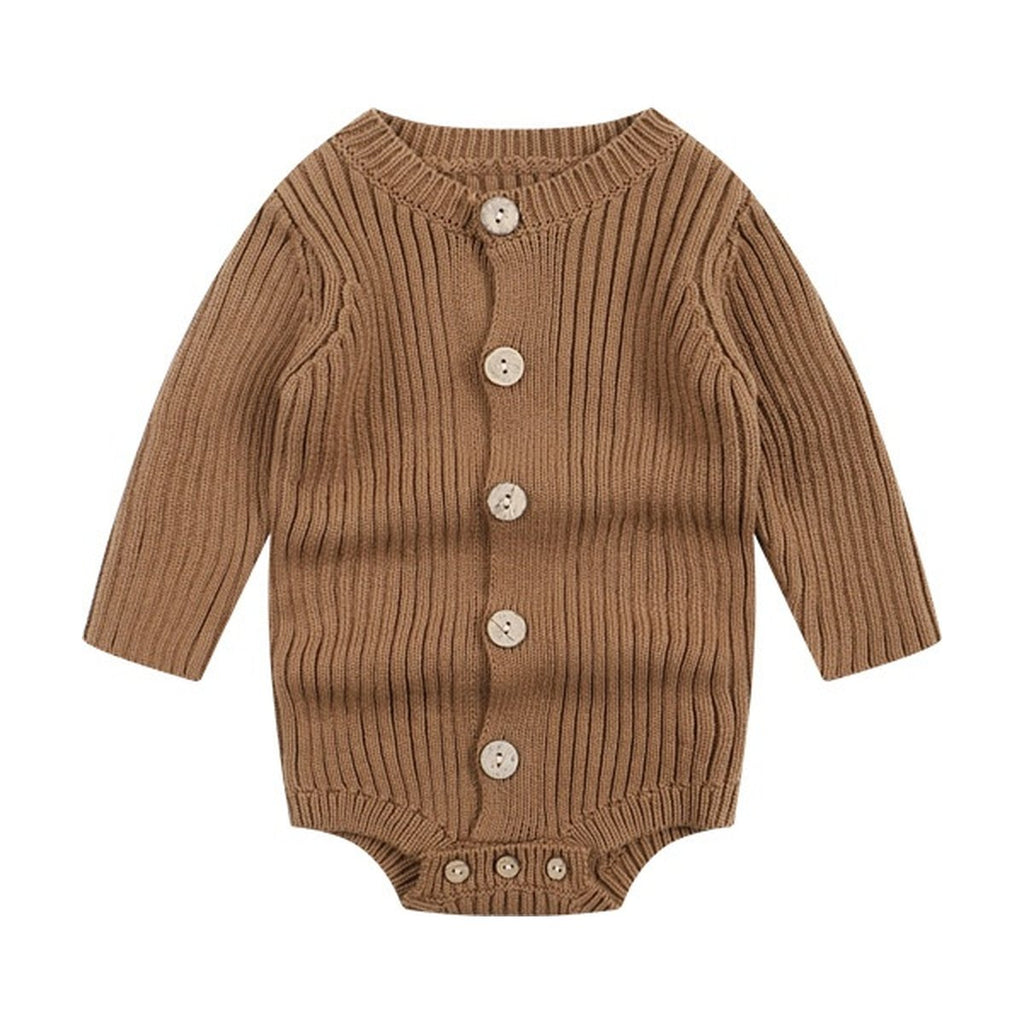 Knitted Sweater Baby Bodysuit One-piece Wear