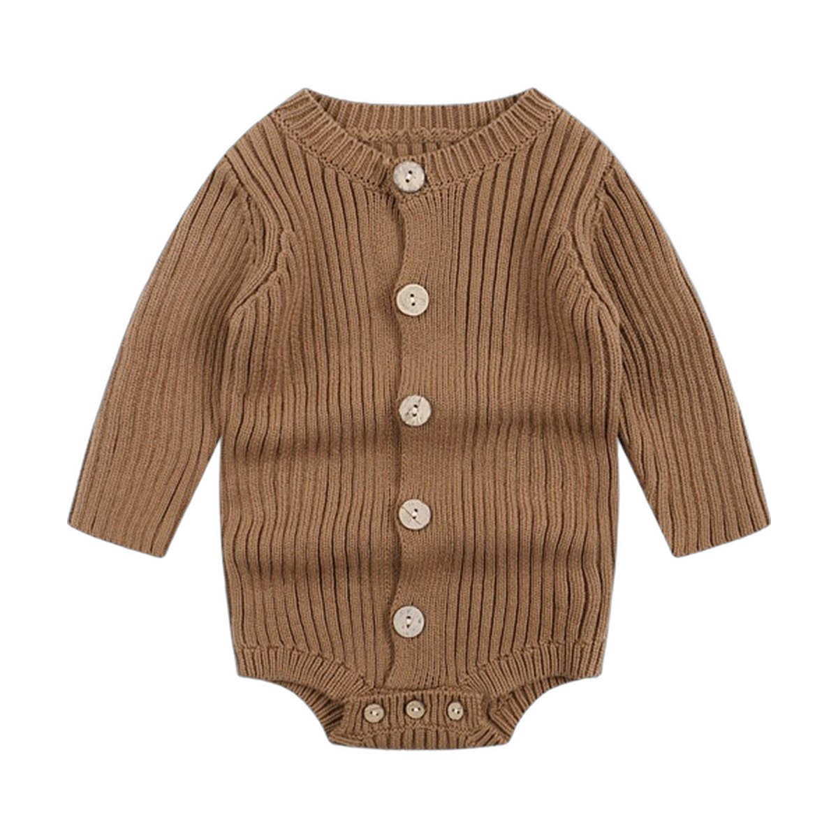 Knitted Sweater Baby Bodysuit One-piece Wear