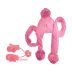 Knitting Bib Hat Scarf
