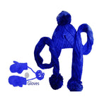 Knitting Bib Hat Scarf