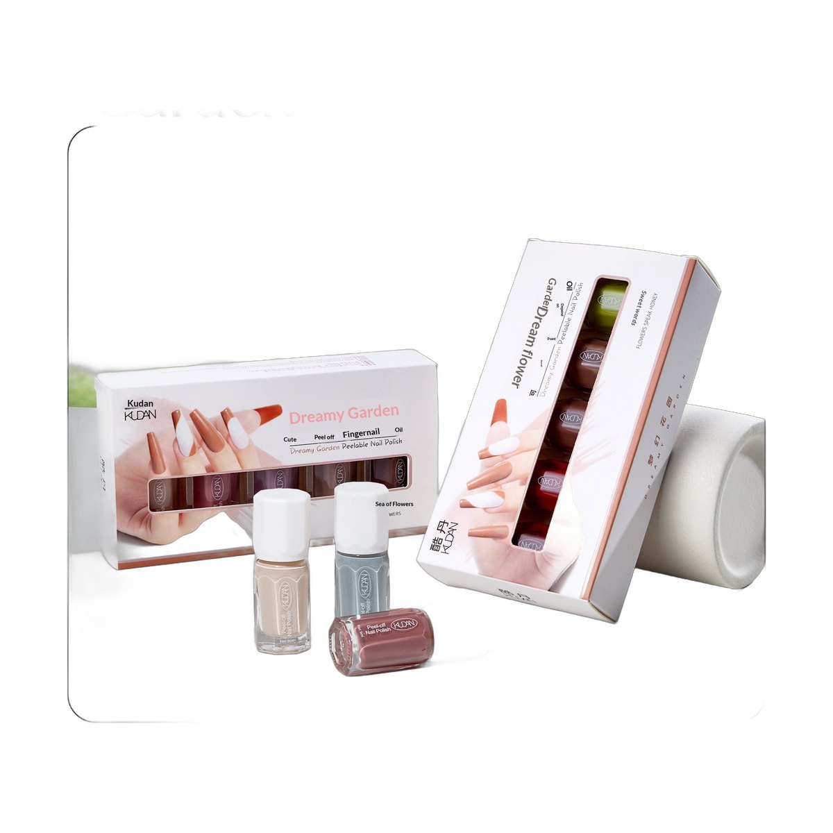 KUDAN Cat Eye Nail Polish – 4 Shades