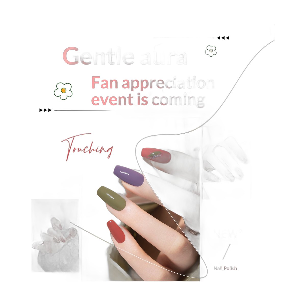 KUDAN Cat Eye Nail Polish – 4 Shades
