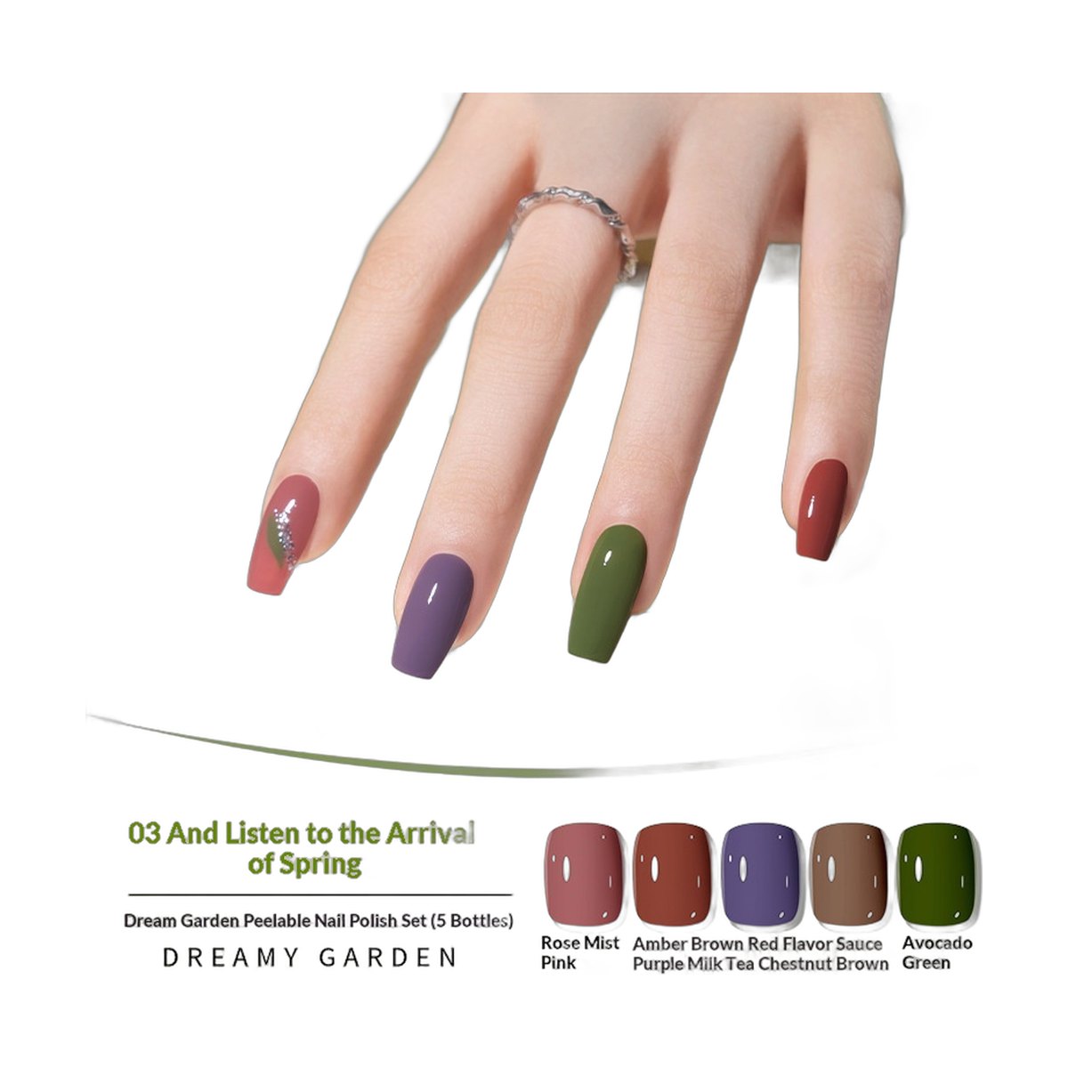 KUDAN Cat Eye Nail Polish – 4 Shades