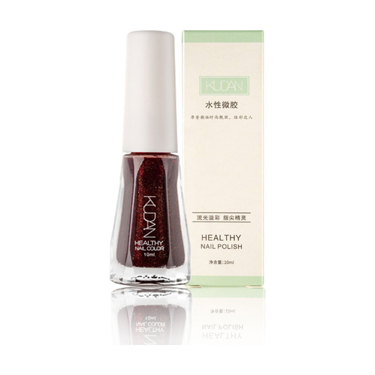 KUDAN Glitter Peel-Off Nail Polish No. 2 – 30 Shades