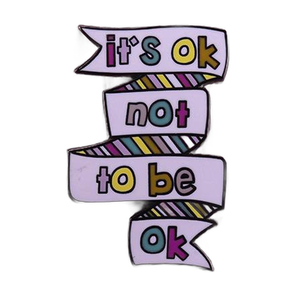 Lapel Brooch Mental Health Awareness