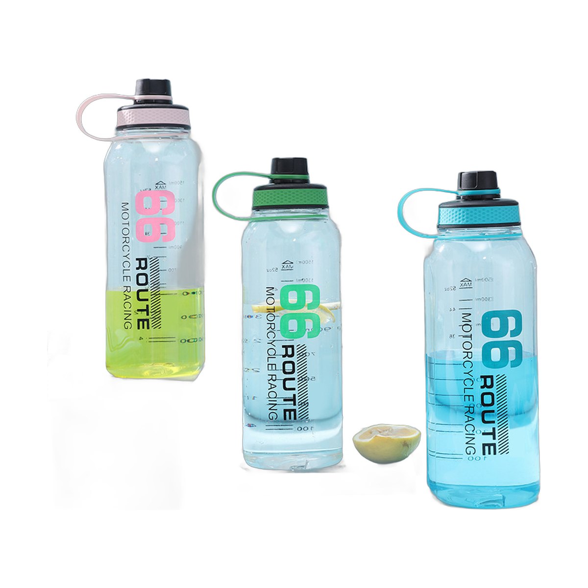 Large Water Bottle Outdoor Portable Sports Fitness