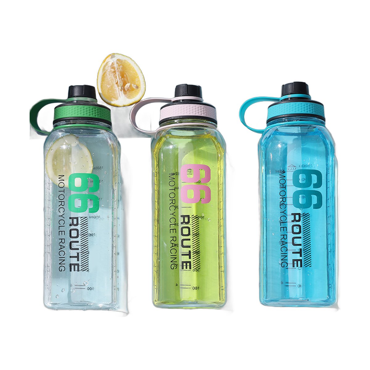 Large Water Bottle Outdoor Portable Sports Fitness