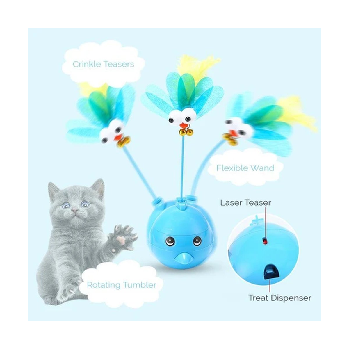 Laser Electric Tumbler Toy