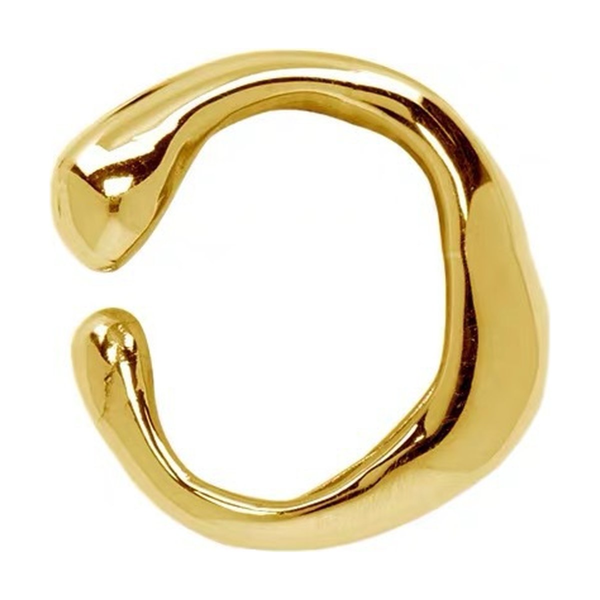 Lava Irregular Hoop Ear Cuff