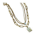 Layered Pearl Choker