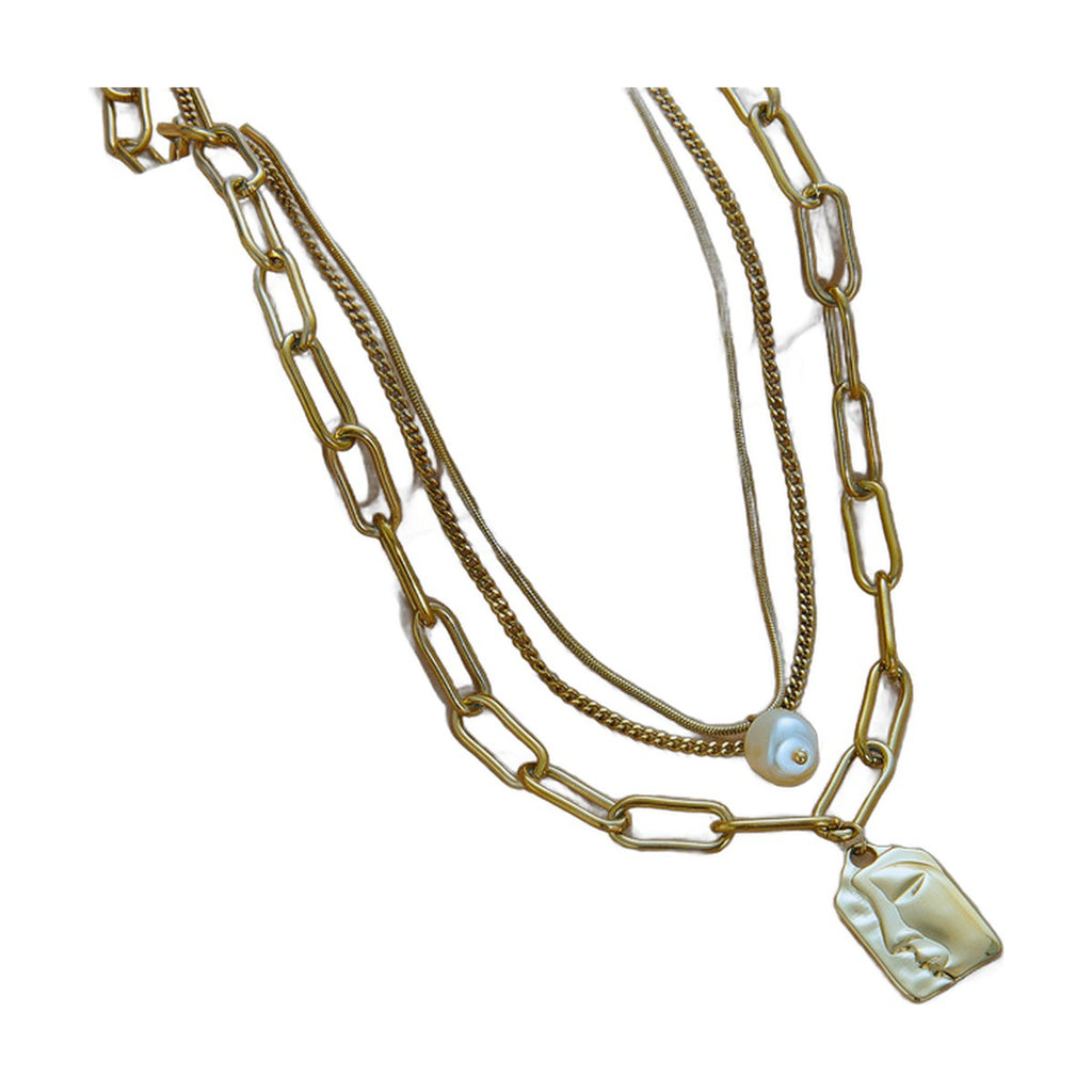 Layered Pearl Choker