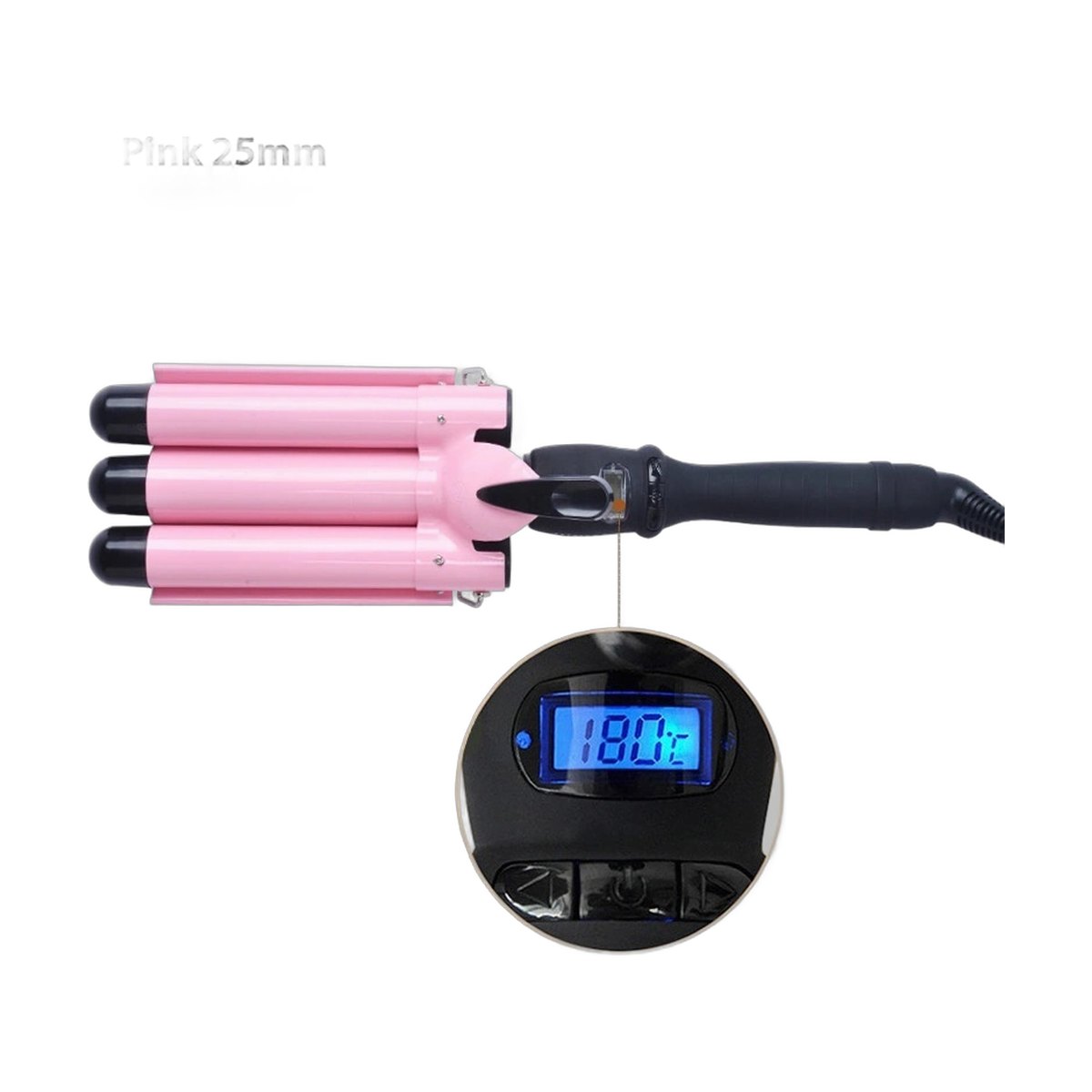 LCD Hair Curler