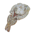Leaf Diamond Ring