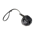 Leather Dog Training Ball Toy Tug Handle