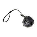 Leather Dog Training Ball Toy Tug Handle