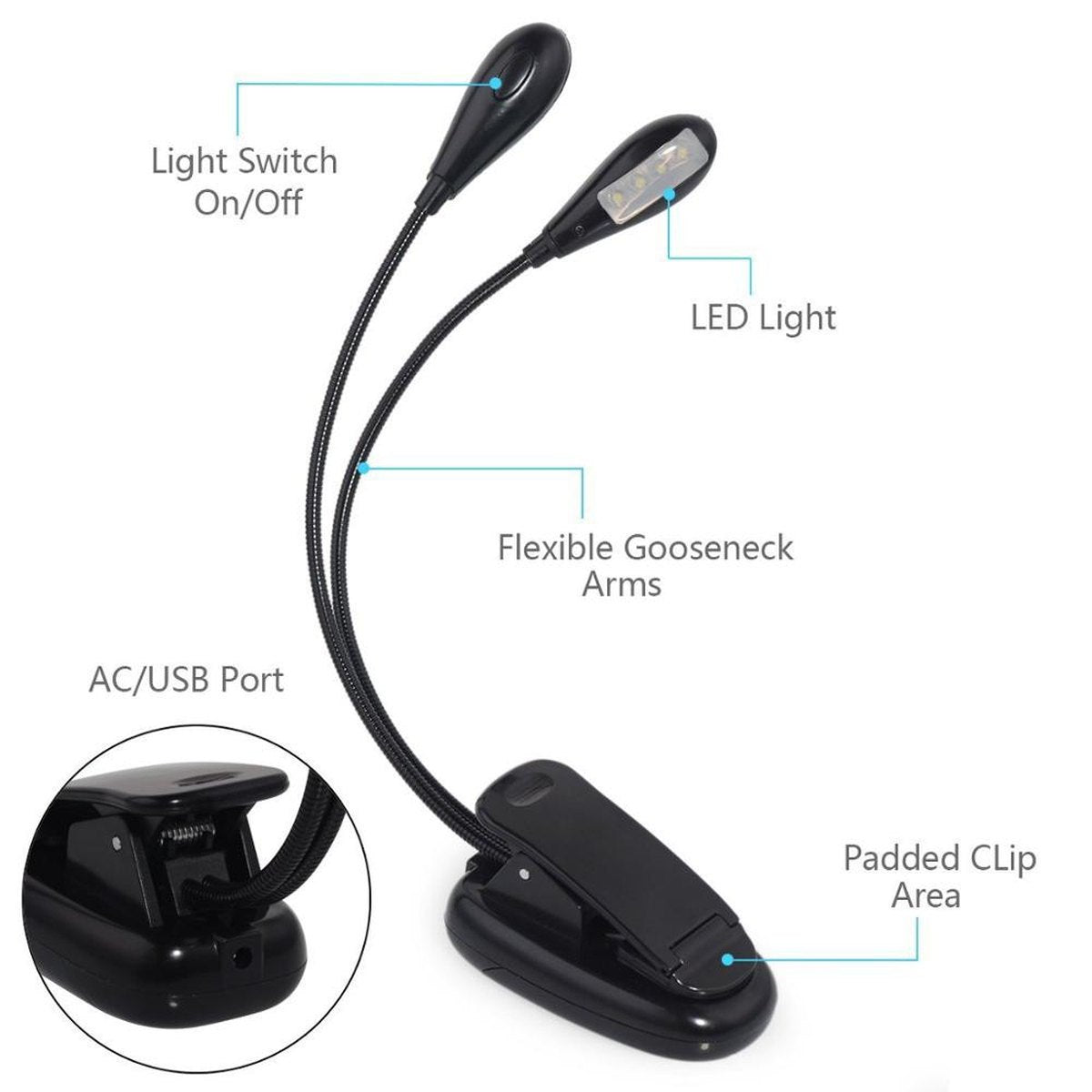 LED Desk Lamp Household Nightlight