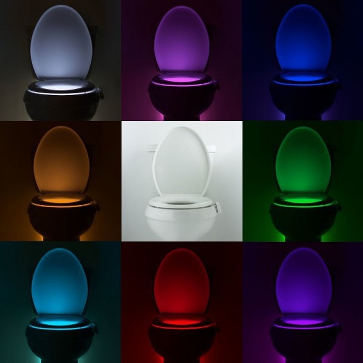 LED Sensor Light Toilet Night