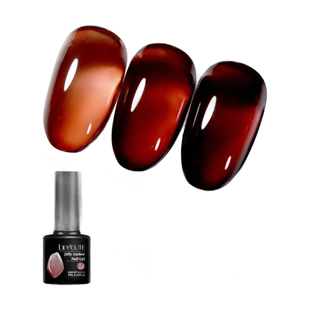 LILYCUTE Amber Jelly Gel Polish – 19 Shades