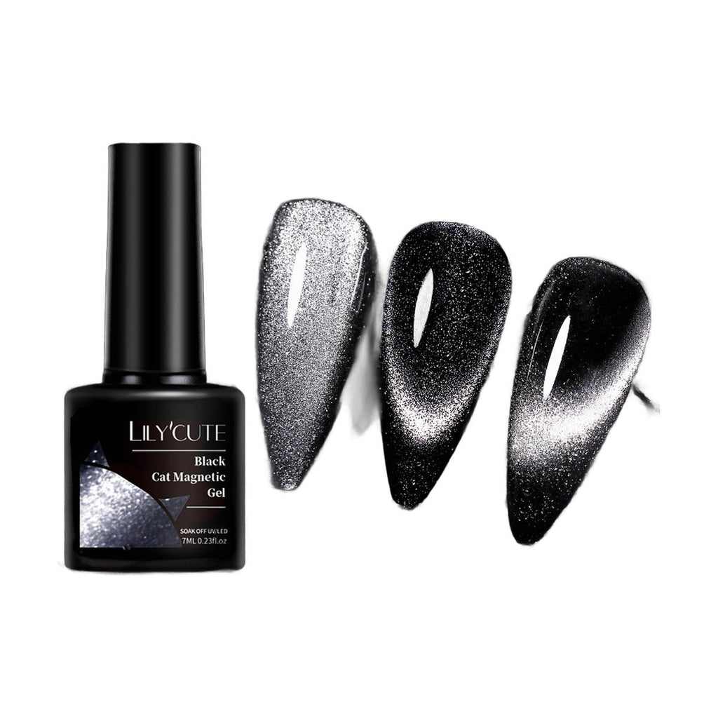 LILYCUTE Crystal Cat Eye Gel Polish