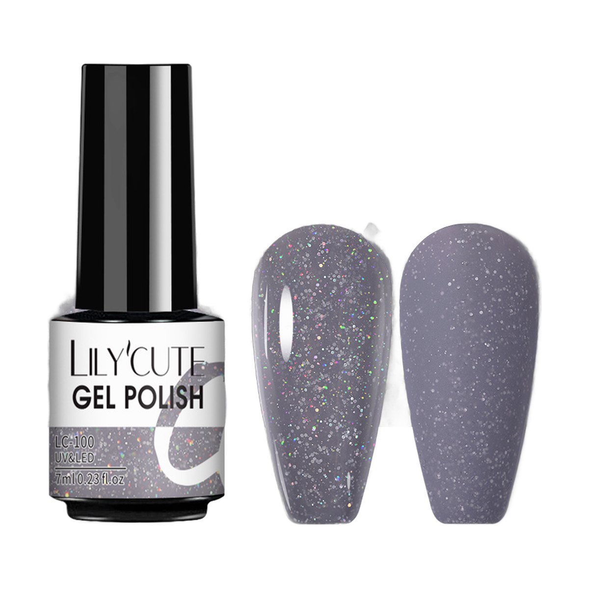 LILYCUTE Glitter Gel Polish – 4 Shades