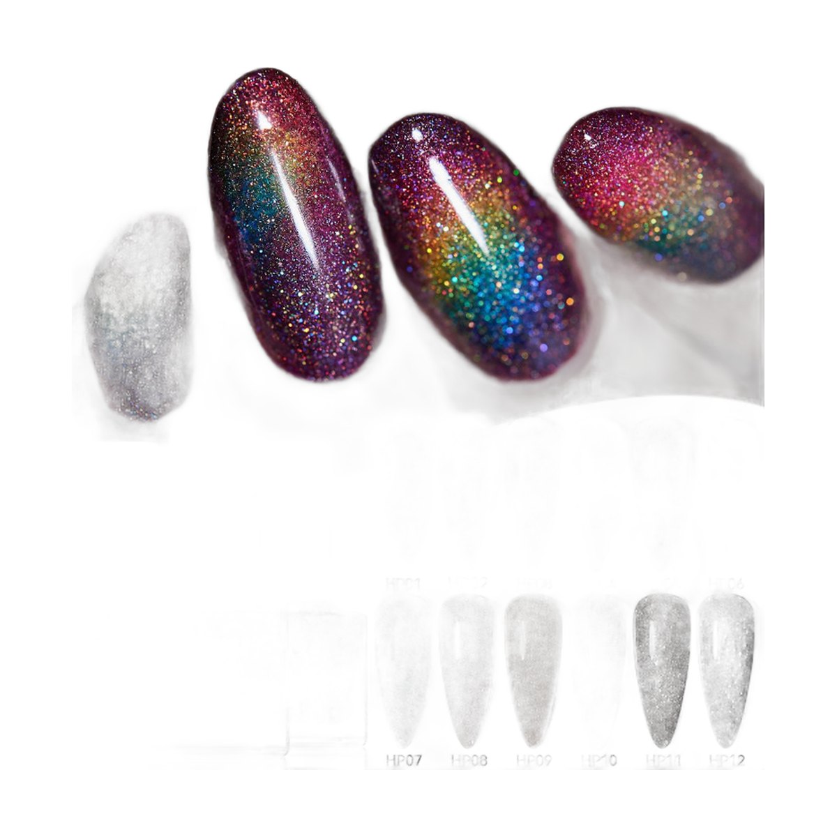 LILYCUTE Glitter Nail Polish – 12 Shades