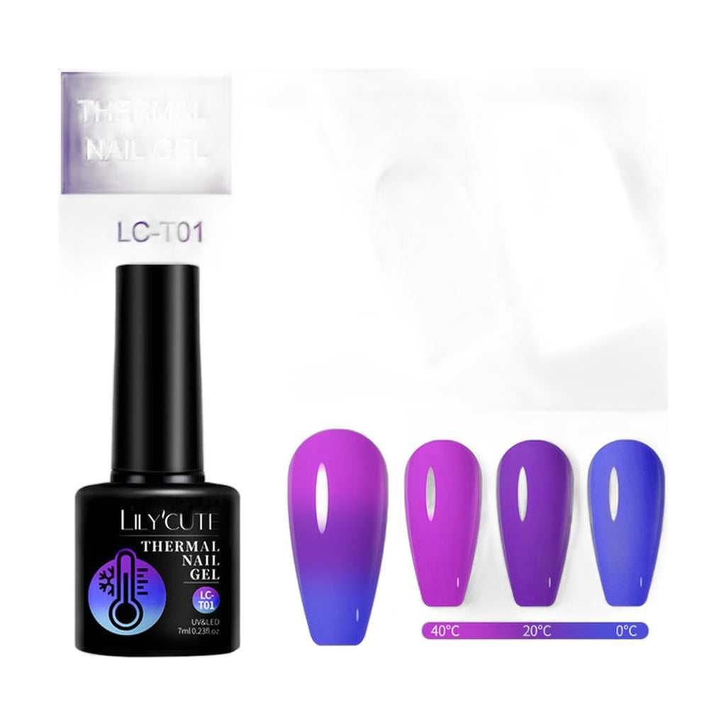 LILYCUTE Winter Colour-Changing Gel Polish – 12 Shades