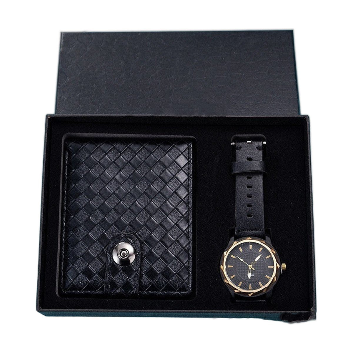 Luxury Business Watch Leather Bag Wallet Gift