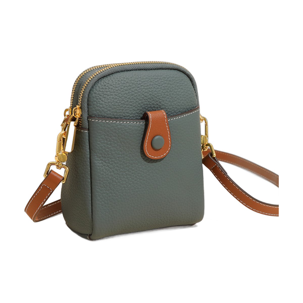 Lychee Pattern Mobile Phone Bag Small High