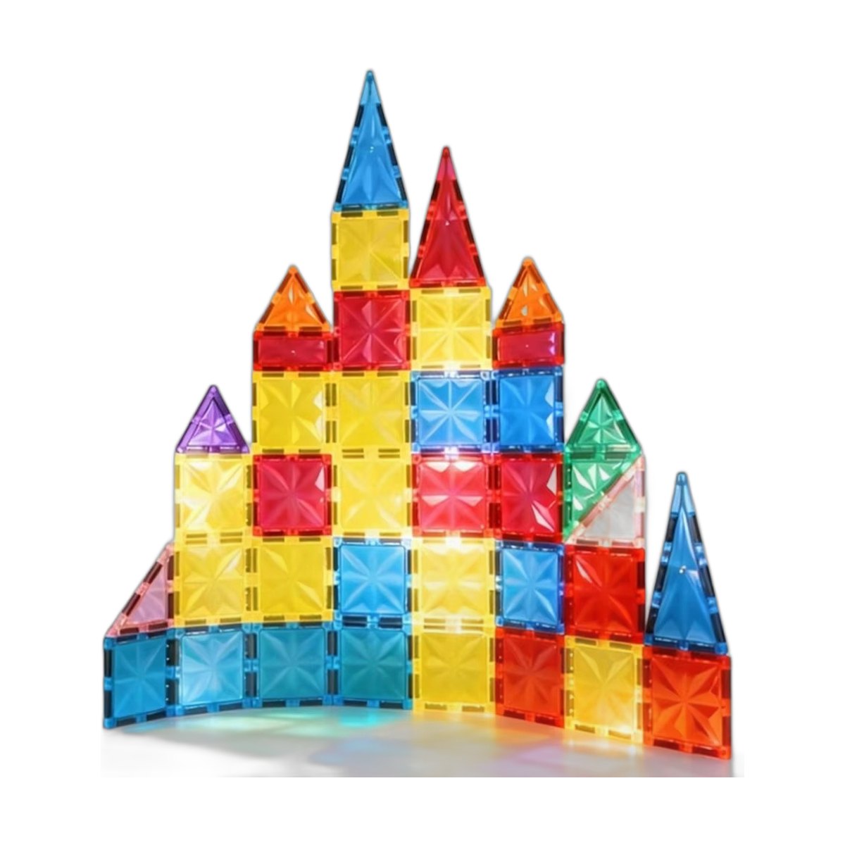 Magnetic Building Tiles (80 pcs)