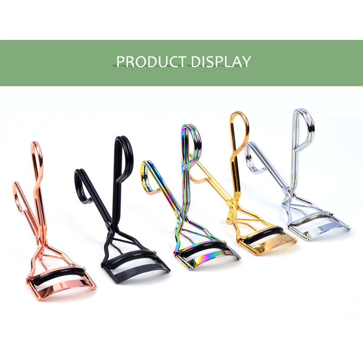 Makeup Eyelash Curler False Tweezer Cosmetic Curl