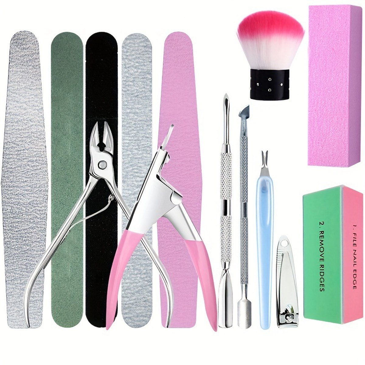 Manicure Set Nail Polishing Cuticle Nipper Tools