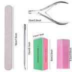 Manicure Set Nail Polishing Cuticle Nipper Tools