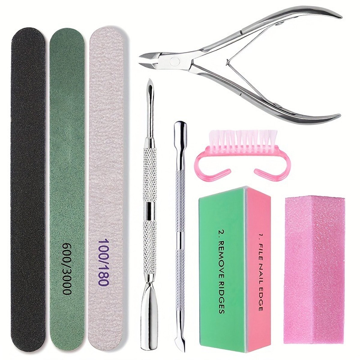 Manicure Set Nail Polishing Cuticle Nipper Tools