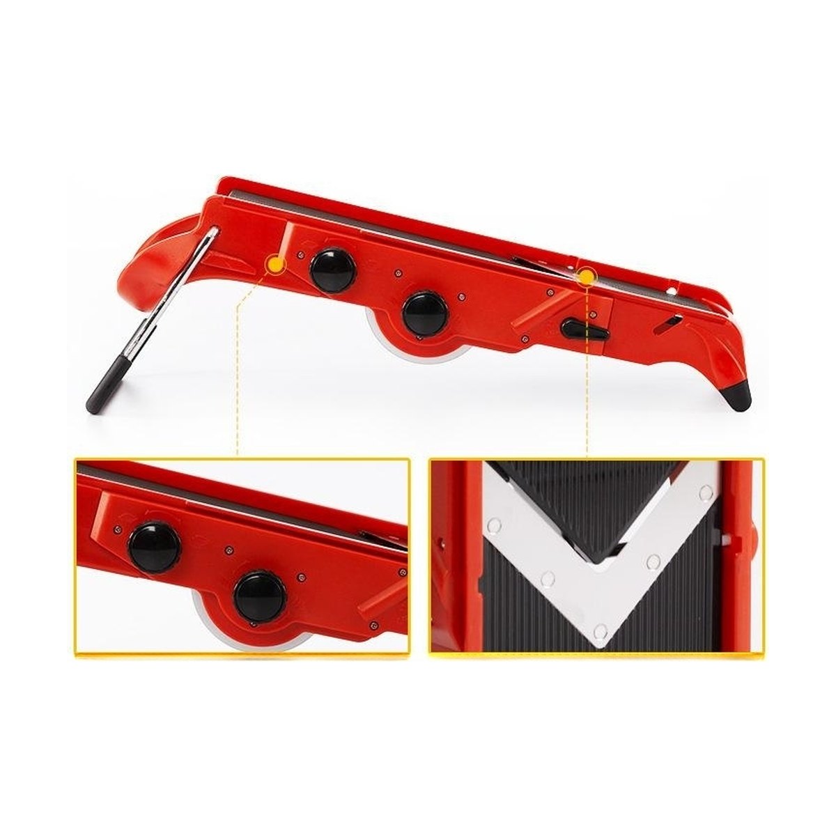 Manual Multi-function Vegetable Chopper Adjustable Thickness Slice