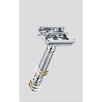 Manual Razor Old-fashioned Beard Shaver Holder Double-sided