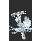 Manual Razor Old-fashioned Beard Shaver Holder Double-sided