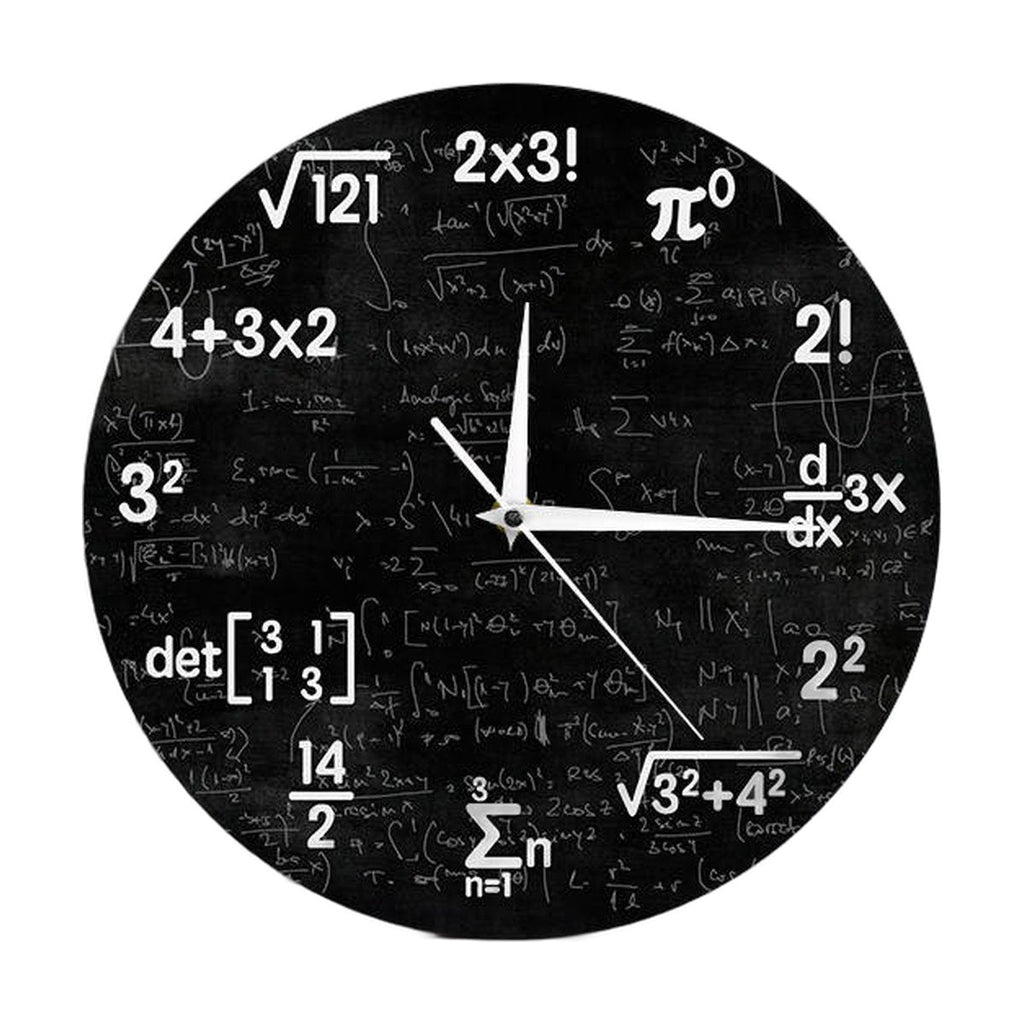 Math Wall Clock