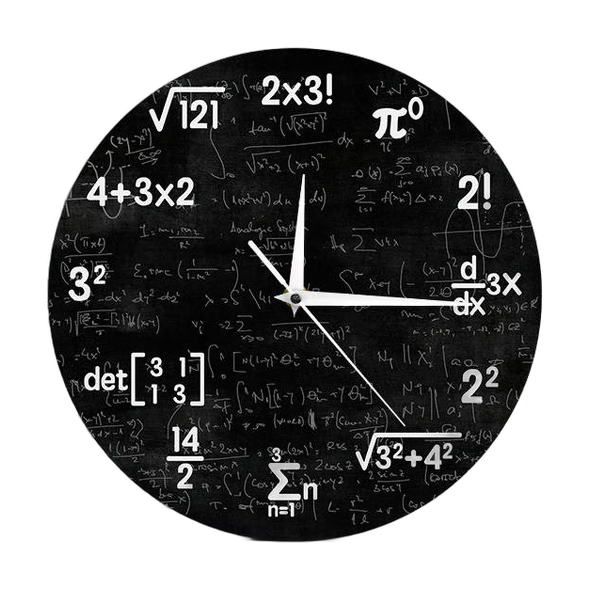 Math Wall Clock