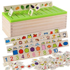 Mathematical Knowledge Classification Cognitive Matching Kids Montessori