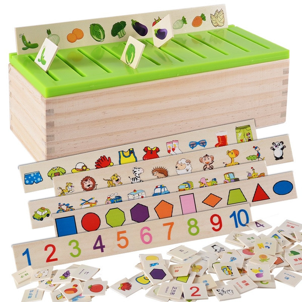 Mathematical Knowledge Classification Cognitive Matching Kids Montessori